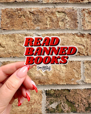 Read Banned Books Sticker