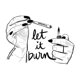 Let it Burn Art Print
